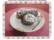 Muffins: Rosinenmuffins mit Marzipan - Rezept