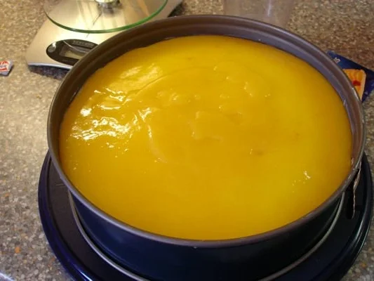 Pfirsich-Quark-Torte ohne Backen - Rezept - Bild Nr. 9