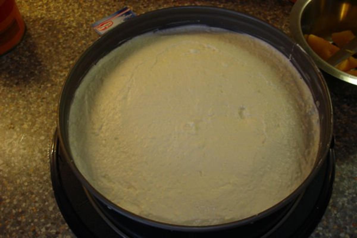 Pfirsich-Quark-Torte ohne Backen - Rezept - Bild Nr. 6