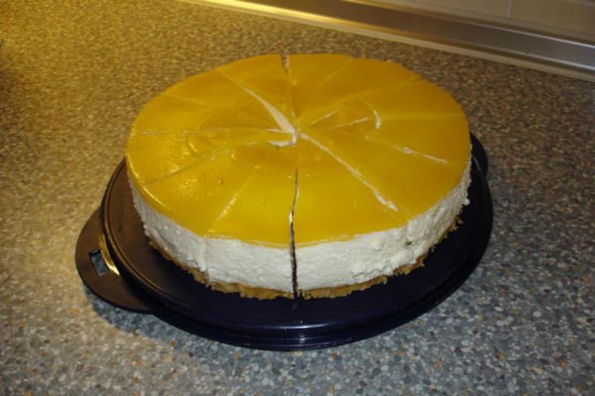 Pfirsich-Quark-Torte ohne Backen - Rezept - Bild Nr. 10
