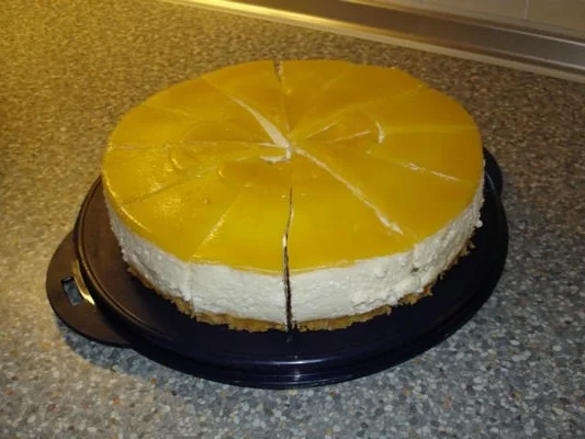 Pfirsich-Quark-Torte ohne Backen - Rezept - Bild Nr. 10