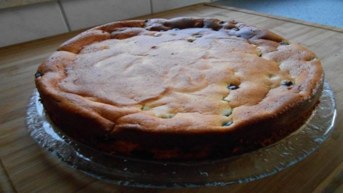 Schneller Käsekuchen mit Blaubeeren - Rezept Eingereicht von
merle-sophie