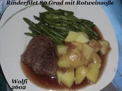 Rind : Rinderfilet auf 80 Grad Methode - Rezept
