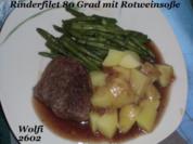Rind : Rinderfilet auf 80 Grad Methode - Rezept