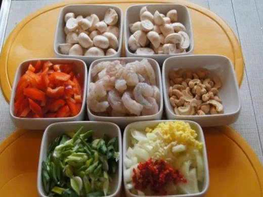 Garnelen-Nudelwok - Rezept - Bild Nr. 4