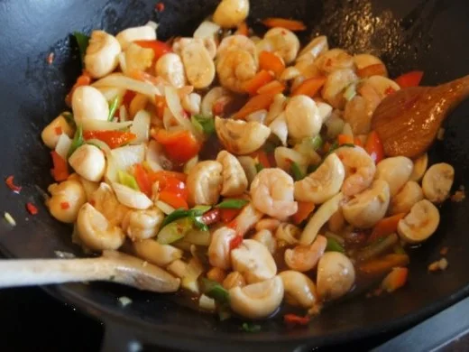 Garnelen-Nudelwok - Rezept - Bild Nr. 12