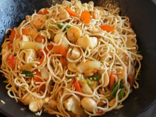 Garnelen-Nudelwok - Rezept - Bild Nr. 14