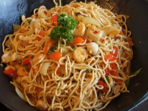 Garnelen-Nudelwok - Rezept - Bild Nr. 15