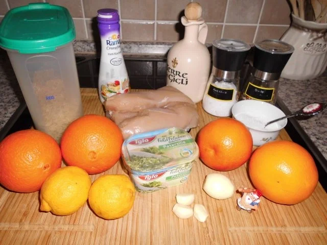 Rezept: Marinierte Hähnchenbrust auf Orangenreis>> Bild Nr. 3 Marinierte Hähnchenbrust auf Orangenreis>> - Rezept - Bild Nr. 3