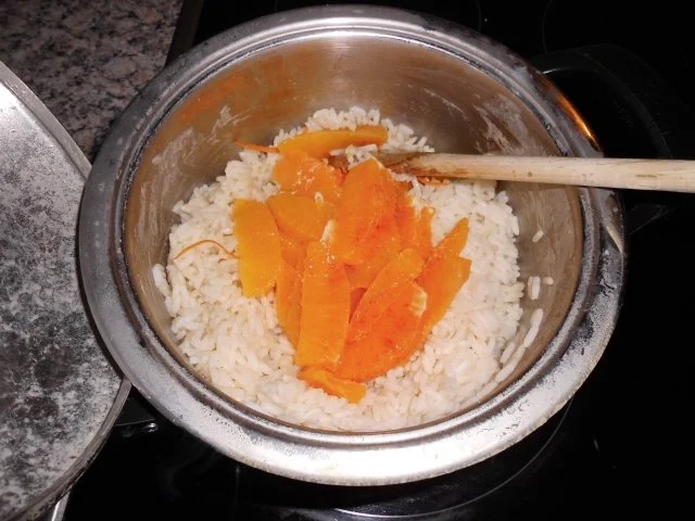 Rezept: Marinierte Hähnchenbrust auf Orangenreis>> Bild Nr. 6 Marinierte Hähnchenbrust auf Orangenreis>> - Rezept - Bild Nr. 6