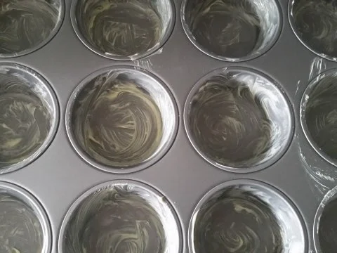 Kuchen u. Torten: Schoko - Muffins - Rezept - Bild Nr. 4