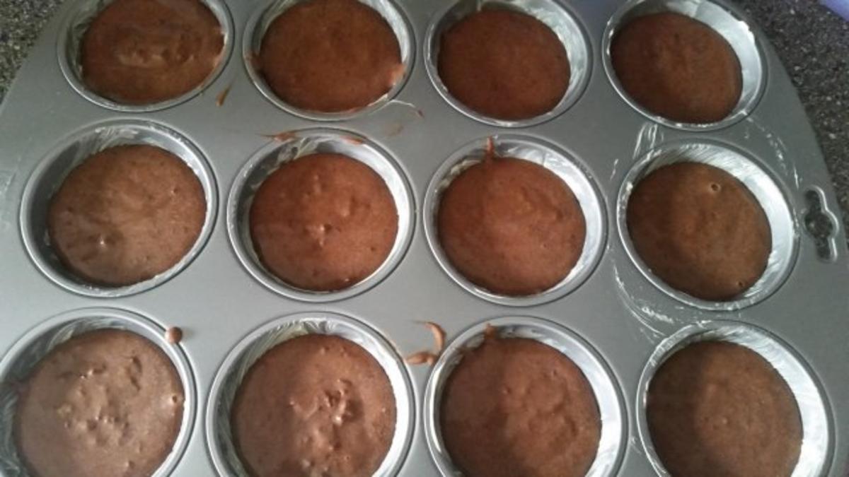 Kuchen u. Torten: Schoko - Muffins - Rezept - Bild Nr. 5