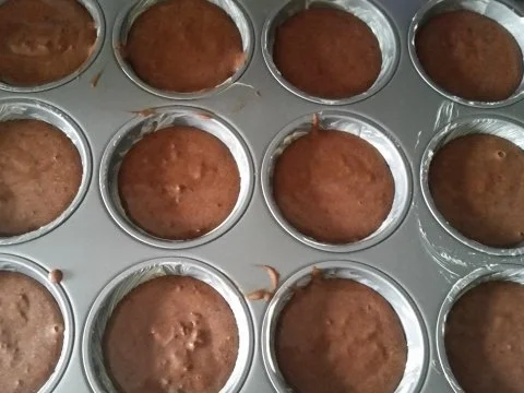 Kuchen u. Torten: Schoko - Muffins - Rezept - Bild Nr. 5