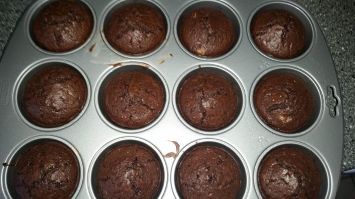 Kuchen u. Torten: Schoko - Muffins - Rezept - Bild Nr. 8