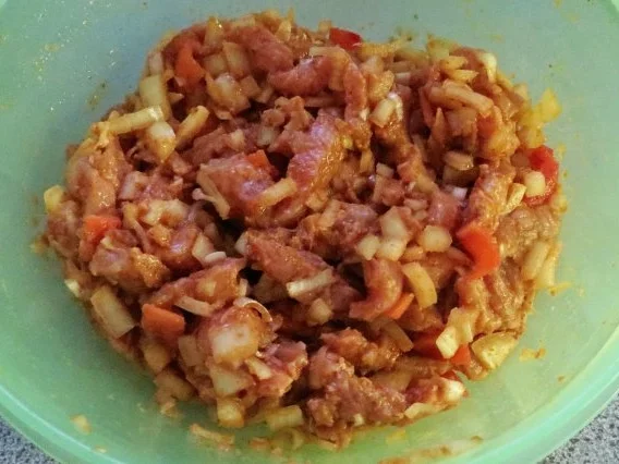 Kochen: Schweinegeschnetzeltes aus dem Backofen, indisch angehaucht - Rezept - Bild Nr. 2