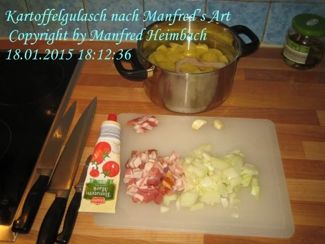 Gemüse – Kartoffelgulasch nach Manfred’s Art - Rezept - Bild Nr. 6