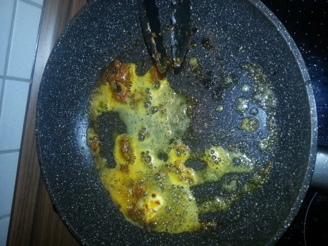 Rezept: Knackiges Tabouleh mit pikanten Schweinenackensteaks in Tikka Sauce Bild Nr. 6 Knackiges Tabouleh mit pikanten Schweinenackensteaks in Tikka Sauce - Rezept - Bild Nr. 6