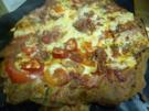 Vollkornpizza Paprika-Chili-Schinken - Rezept