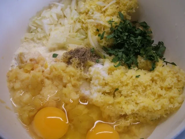 Kartoffeln: Gebackene Klöße oder Kartoffelkuchen - Rezept - Bild Nr. 3