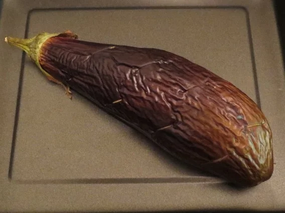 Kochen: Auberginen-Tomaten-Sauce mit Paprika zu Oliven-Nudeln - Rezept - Bild Nr. 3