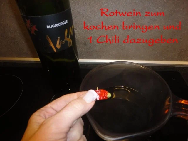 Ingwer - Chili - Glühwein - Rezept - Bild Nr. 2