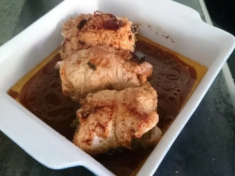 gerollte schnitzel mit lieblicher füllung - Rezept - Bild Nr. 11