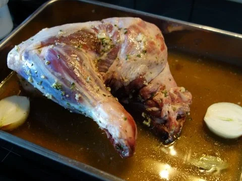 Lammvorderviertel mit Reis - Rezept - Bild Nr. 7