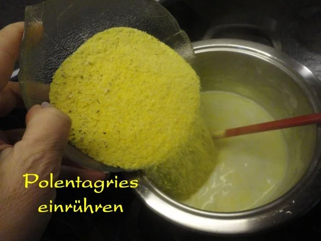 Polenta Schnitten gebacken - Rezept - Bild Nr. 5
