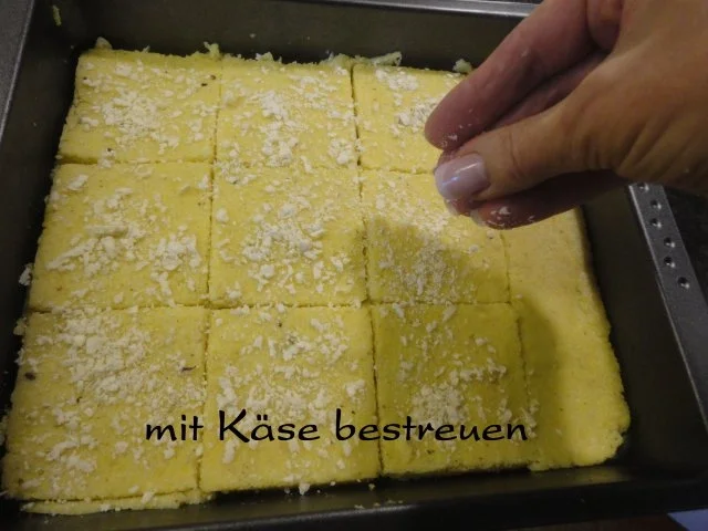 Polenta Schnitten gebacken - Rezept - Bild Nr. 12