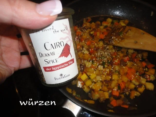 Rezept: Ägyptische Gemüse Pfanne Bild Nr. 8 Ägyptische Gemüse Pfanne - Rezept - Bild Nr. 8