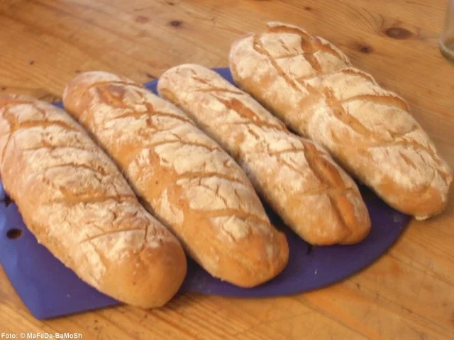 Sauerteig-Baguette - Rezept