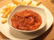 Wienerle in Tomaten-Currysoße - Rezept