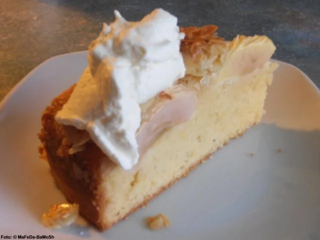 Apfelkuchen mit Honig-Mandel-Knusper - Rezept - Bild Nr. 4