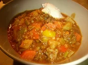 Rezept: Gemรผse-Topf mit Rindfleisch Gemรผse-Topf mit Rindfleisch - Rezept