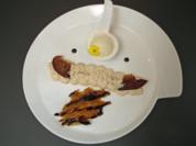 Ananas mit Zucker-Zimt-Kruste und Tahiti-Vanilleeis - Rezept