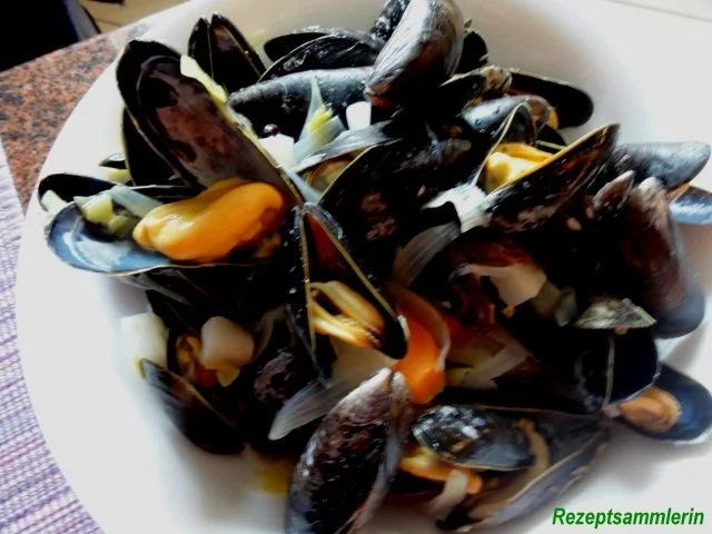 Fisch:   MIESMUSCHELN - Rezept