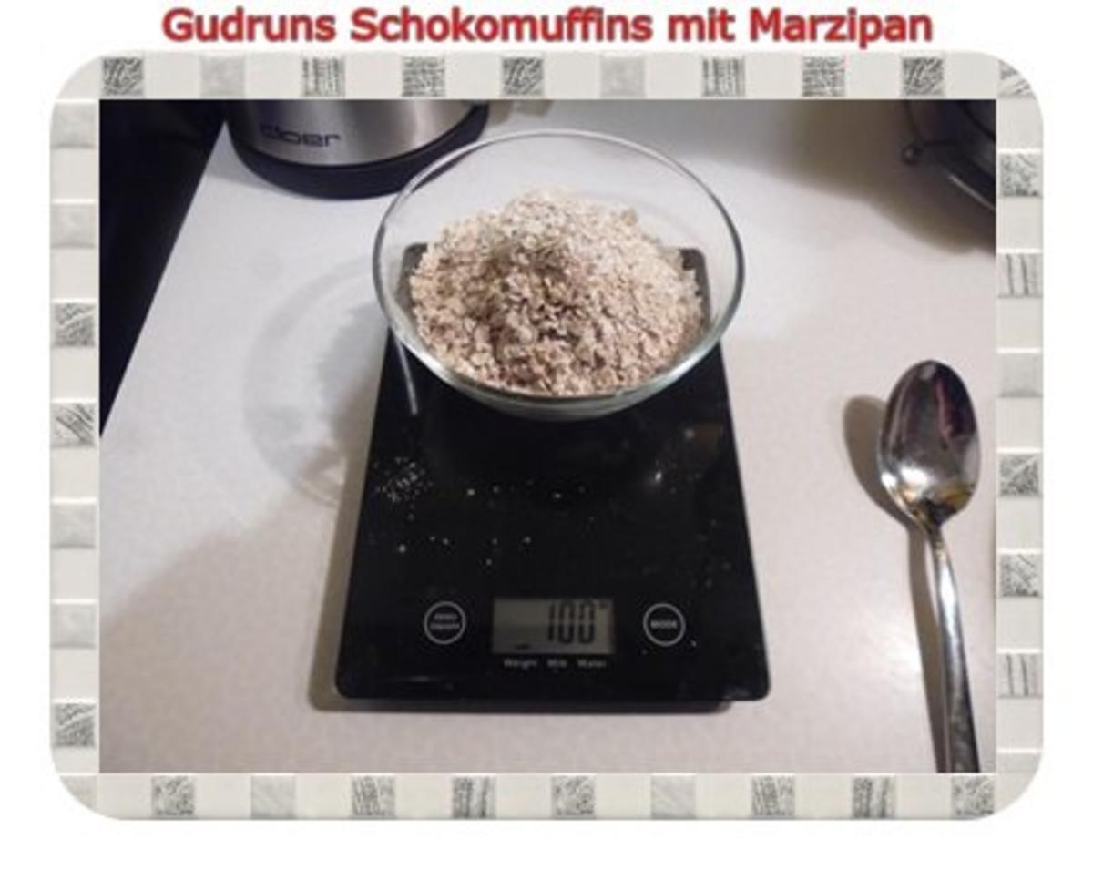 Muffins: Schokomuffins mit Marzipan - Rezept - Bild Nr. 4