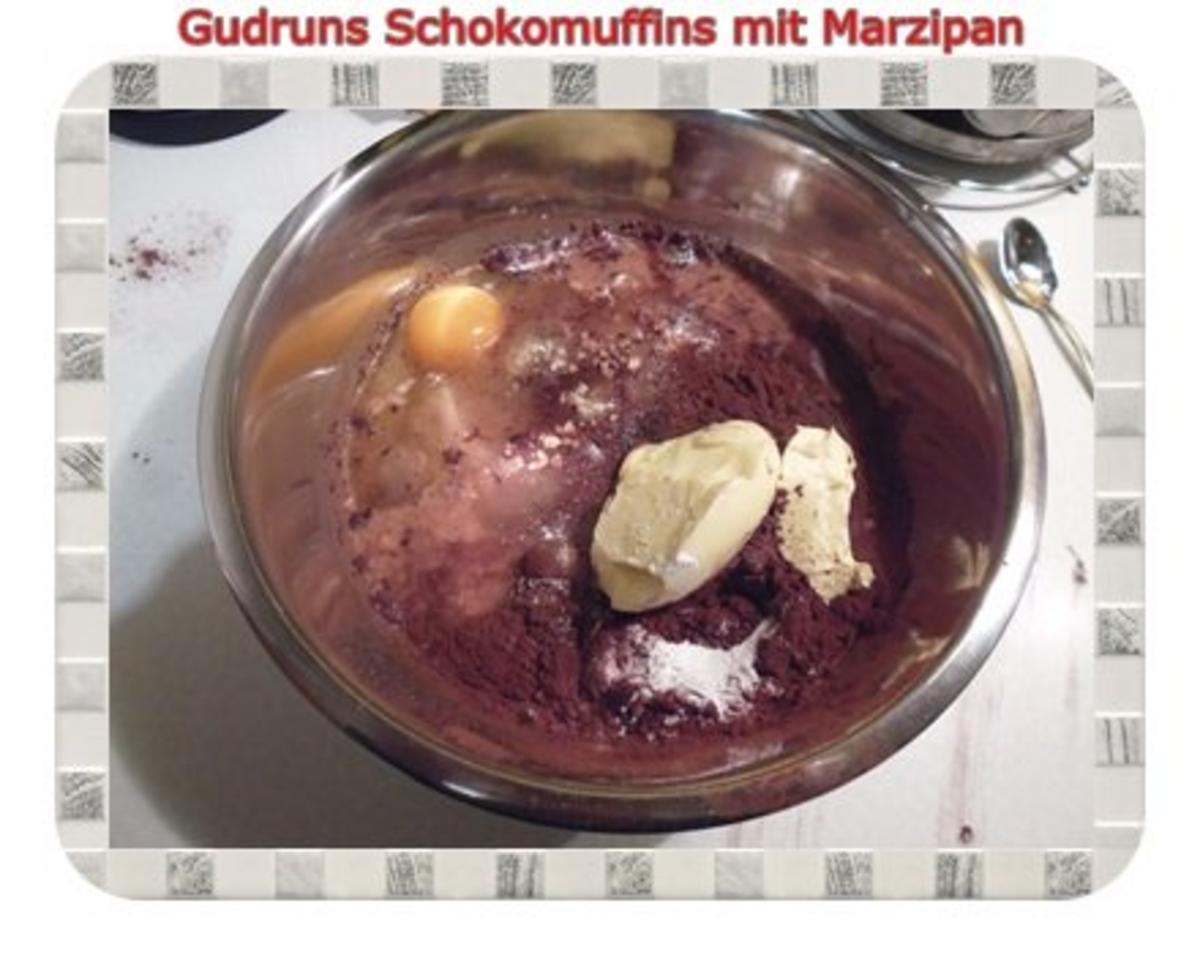 Muffins: Schokomuffins mit Marzipan - Rezept - Bild Nr. 9