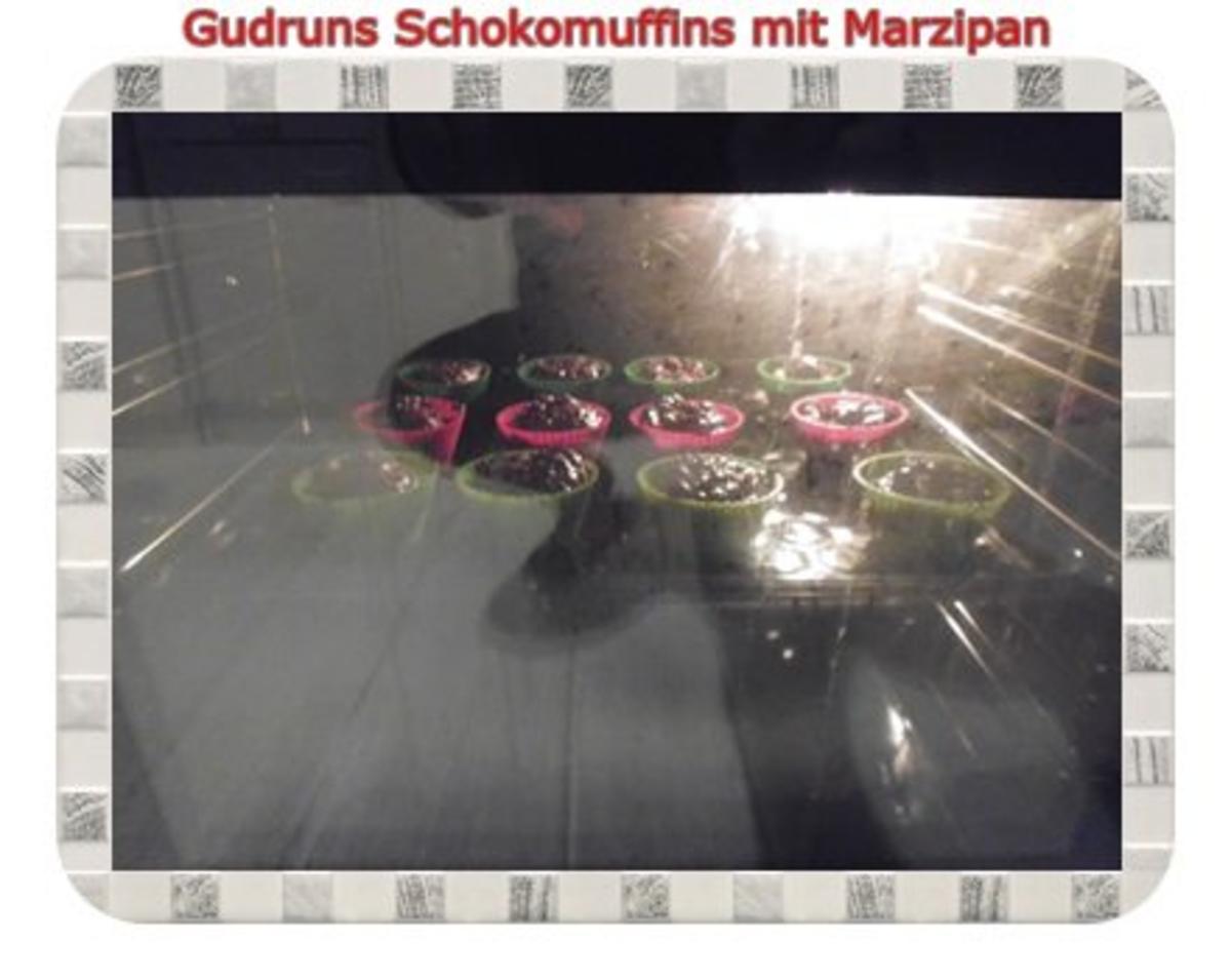 Muffins: Schokomuffins mit Marzipan - Rezept - Bild Nr. 12