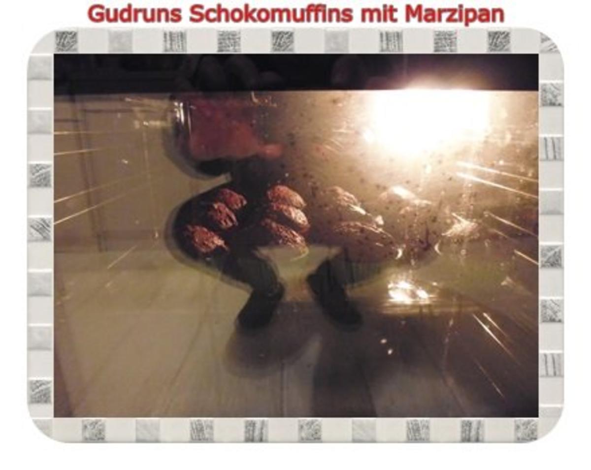 Muffins: Schokomuffins mit Marzipan - Rezept - Bild Nr. 13