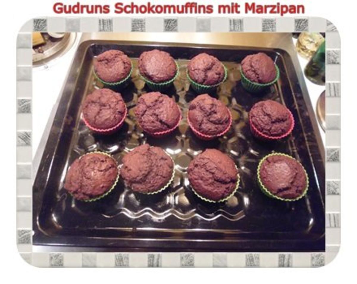 Muffins: Schokomuffins mit Marzipan - Rezept - Bild Nr. 14