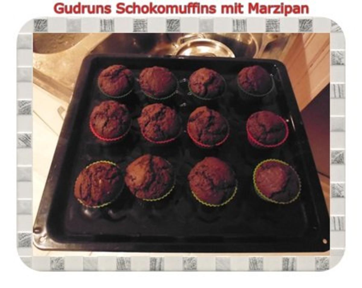 Muffins: Schokomuffins mit Marzipan - Rezept - Bild Nr. 15
