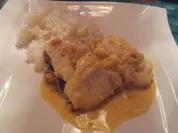 Skreifilet (Winterkabeljau) mit Krabbensoße - Rezept