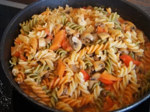 Pasta mit bunten Spiralnudeln - Rezept - Bild Nr. 12