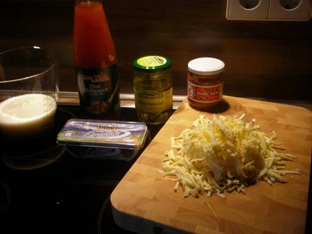 Rezept: Käsedip, wie im Kino Käsedip, wie im Kino - Rezept