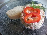 Dip: Lachscreme mit frischem Lachs - Rezept