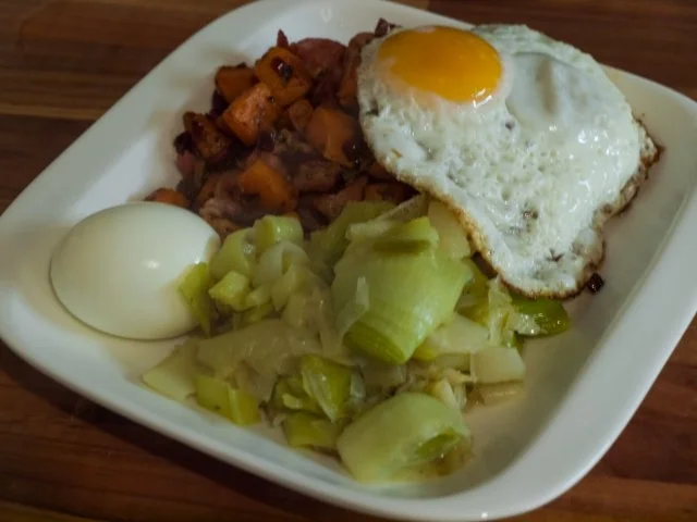 Rezept: Süßkartoffeln "HOT" mit Ingwer-Lauch Bild Nr. 2 Süßkartoffeln "HOT" mit Ingwer-Lauch - Rezept - Bild Nr. 2