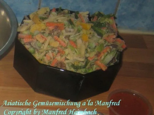 Gemüse – Asiatische Gemüsemischung a’la Manfred - Rezept - Bild Nr. 2