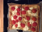 Blätterteigpizza - Rezept