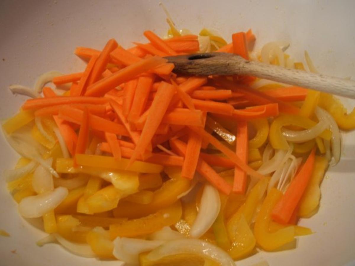 Fisch: Asiatische Garnelenpfanne - einfach - von lunapiena